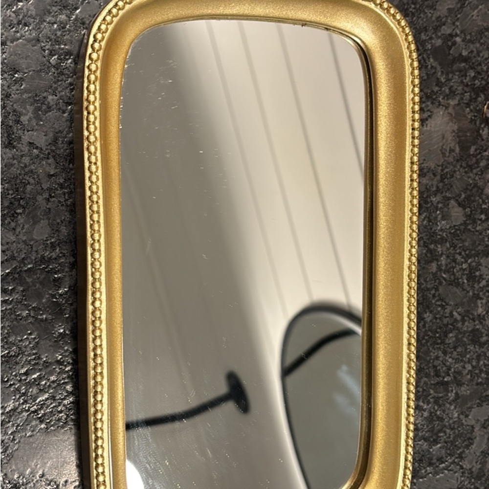 Pottery Barn Gold Decorative Accent Mirror